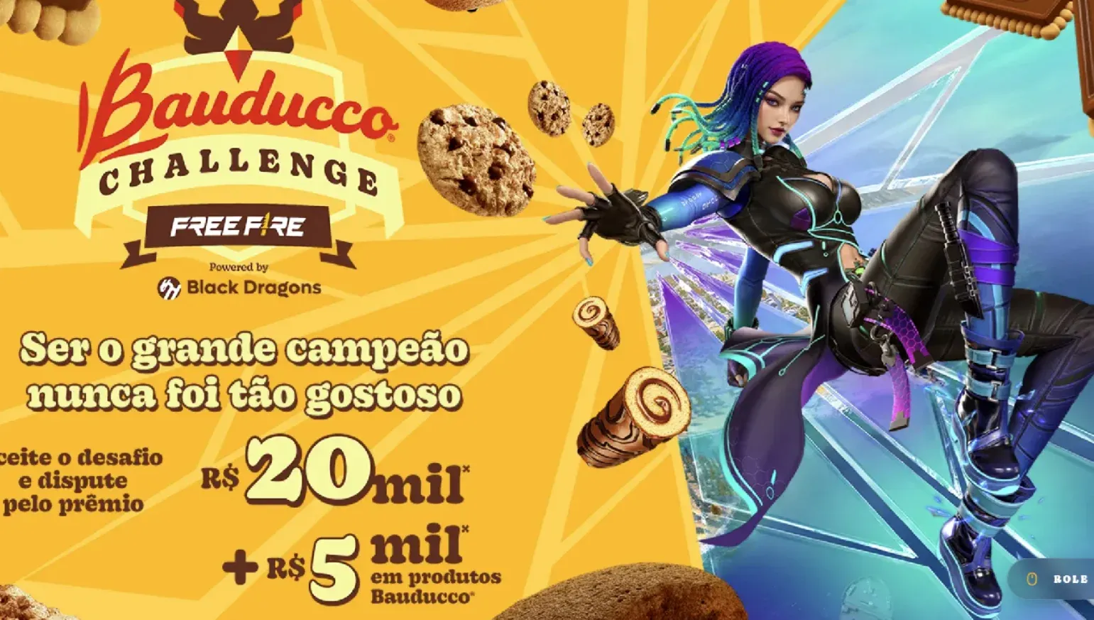 Brinde grátis: Sorteio Bauducco Challenge: Concorra a R$ 25 Mil no Torneio Nacional de Free Fire