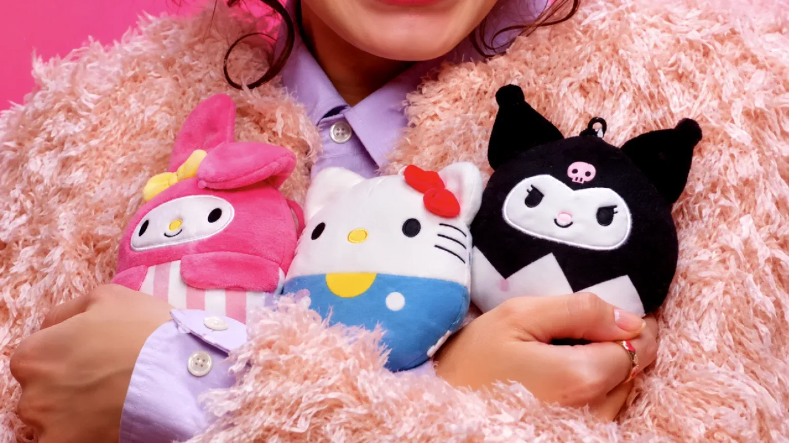 Brinde grátis: Compre e Ganhe Bob's: pelúcias da Hello Kitty, Kuromi e My Melody nos combos Bob's Play