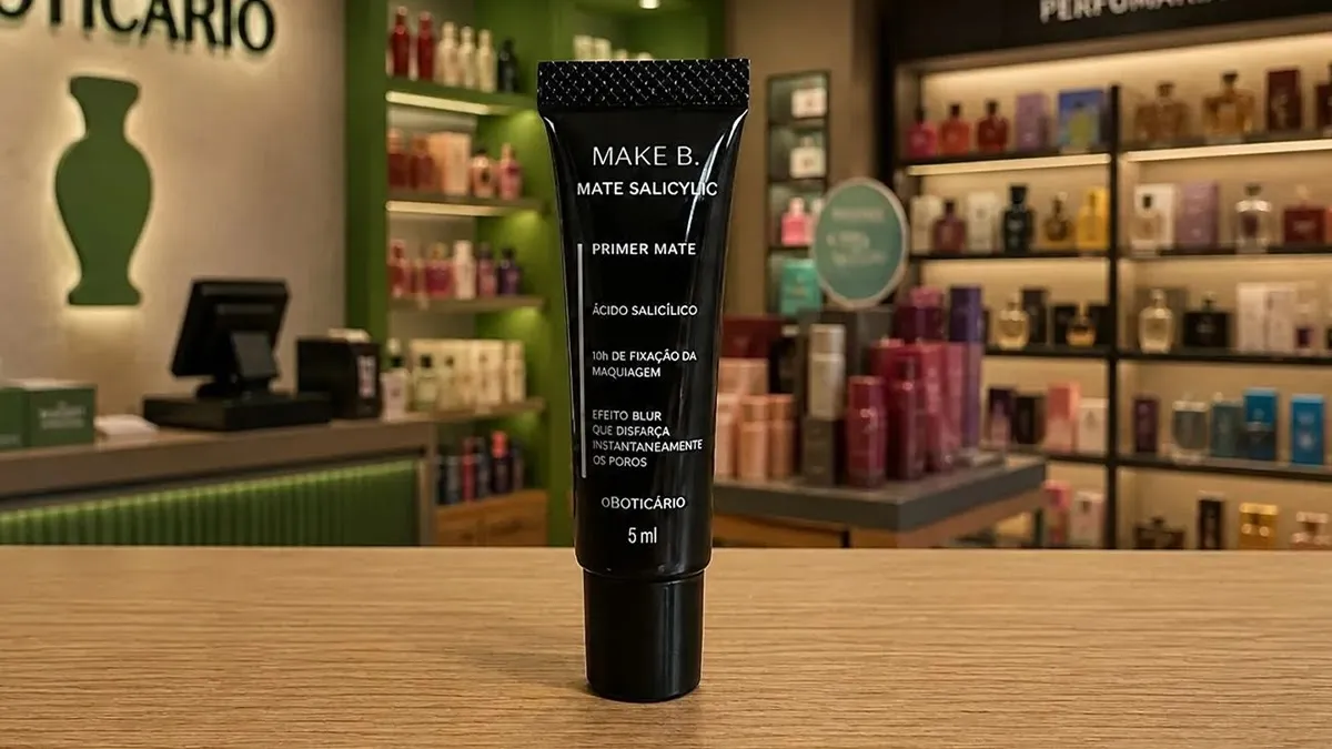 Brinde grátis: Promoção O Boticário: Primer Make B. Mate Salicylic pelo Beautybox (novas vagas)