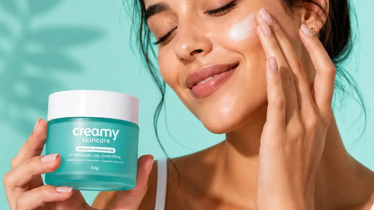 Brinde grátis: Brinde Grátis Creamy: experiência de skincare com amostras e brindes do Hydragel Oil Control