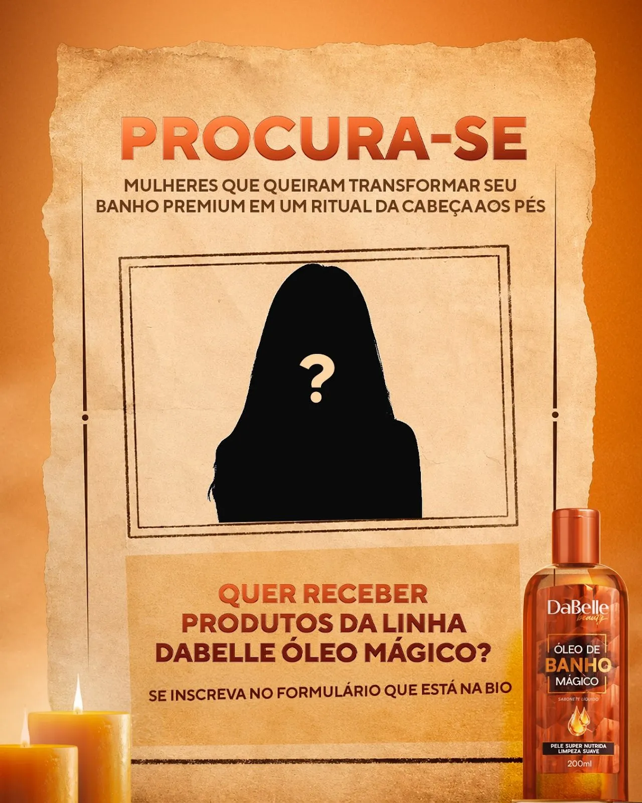 Kit da linha Óleo Mágico da DaBelle