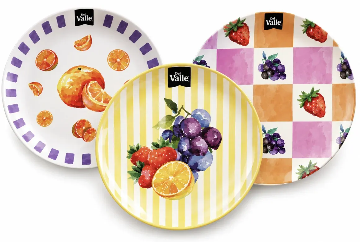Brinde grátis: Compre e Ganhe Del Valle: Prato de Sobremesa Cheio de Vida com R$ 25 em Produtos