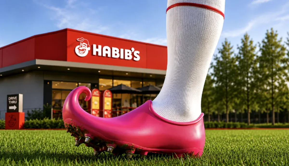 Brinde grátis: Brinde Grátis Habib's: Esfiha de Graça Para Quem Usar Sapato Rosa