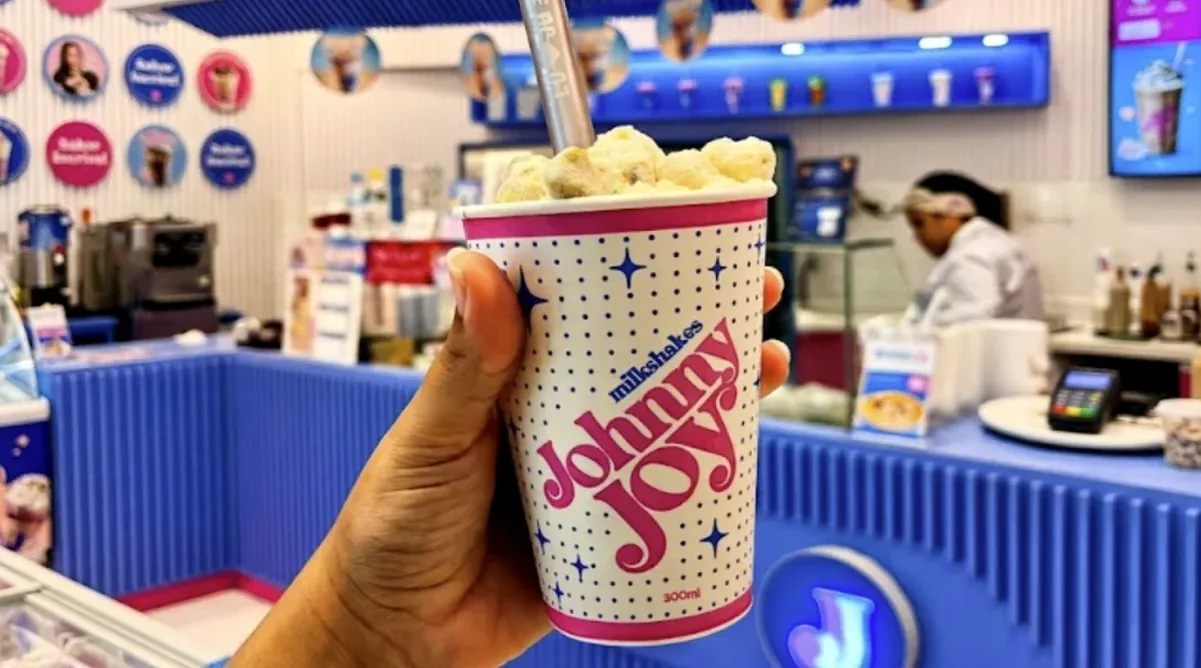 Brinde grátis: Compre e Ganhe Johnny Joy: Acumule Joybits e Troque por Milkshake Grátis