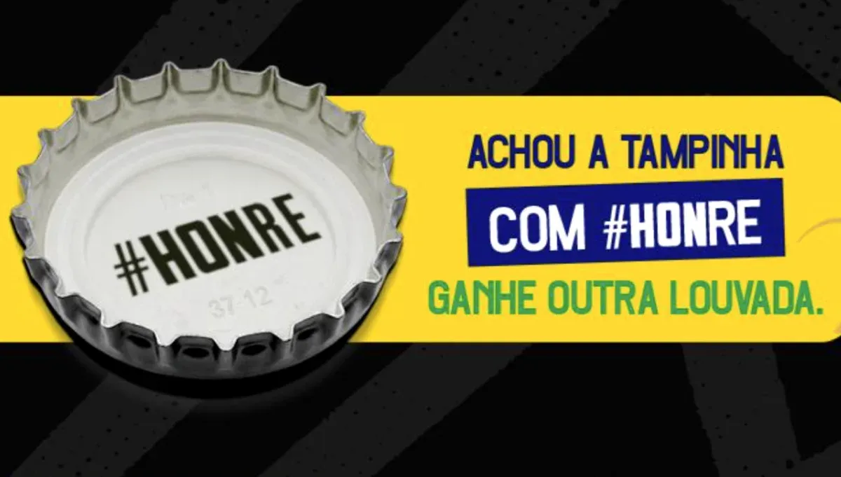 Brinde grátis: Compre e Ganhe Louvada: Cerveja Grátis na Tampinha Premiada #Honre