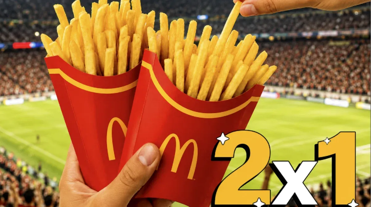 Brinde grátis: Brinde Grátis McDonald's: Segunda McFritas Grande Grátis no Dia da Batata Frita